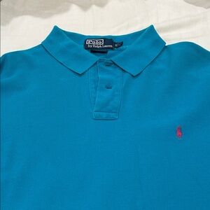 Ralph Lauren Teal Polo Shirt